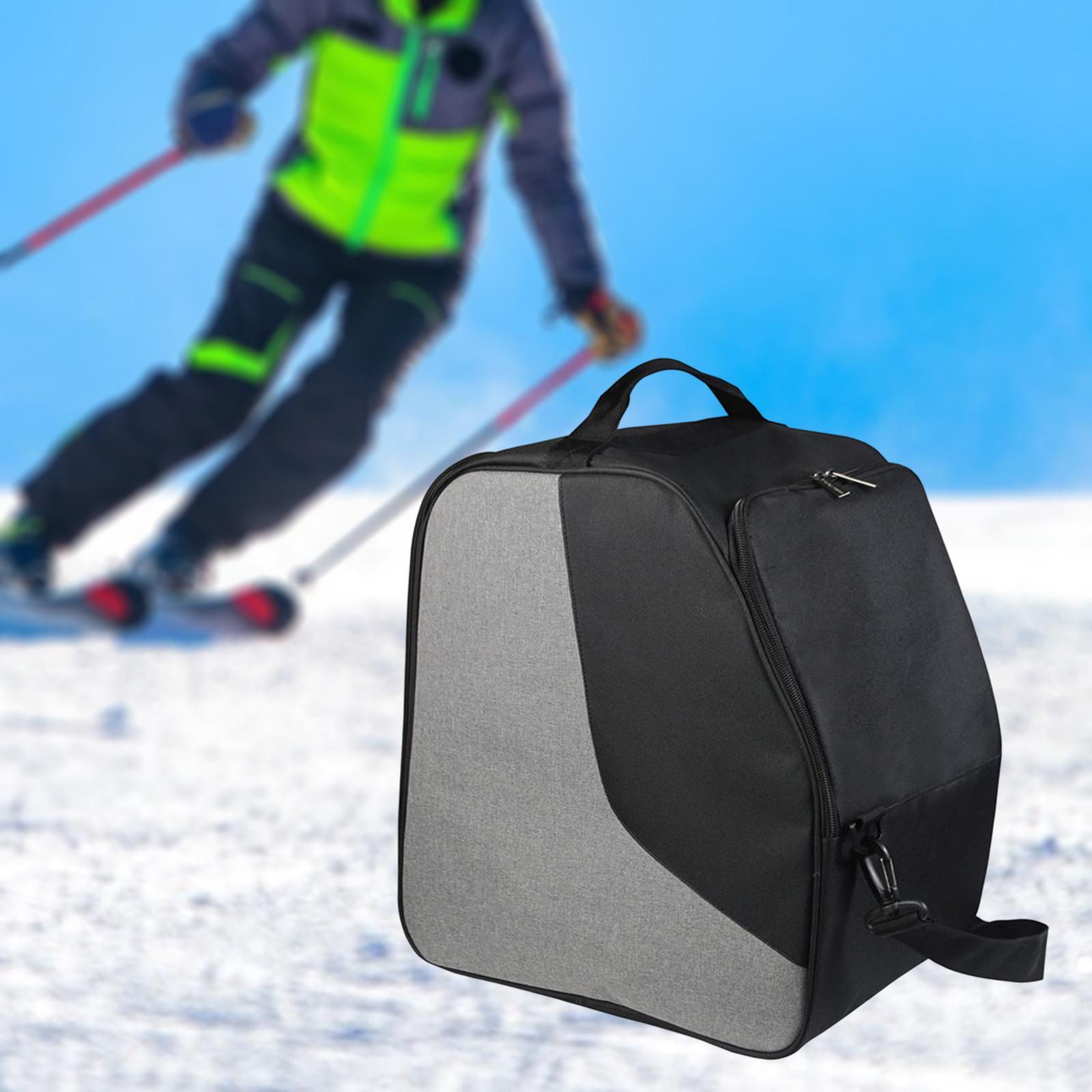 Durable Ski Boot Bag Large Capacity Cloth Backpack Snowboard Accessories