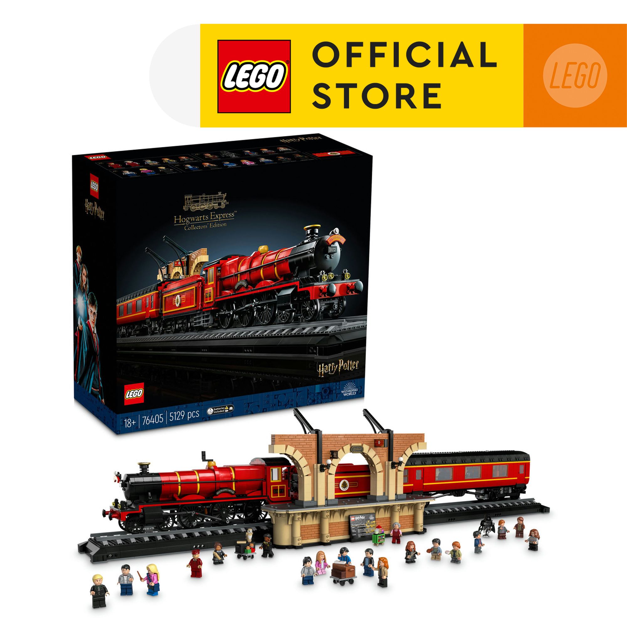 LEGO Adults 76405 Tàu Tốc Hành Hogwarts (5129 Chi Tiết)