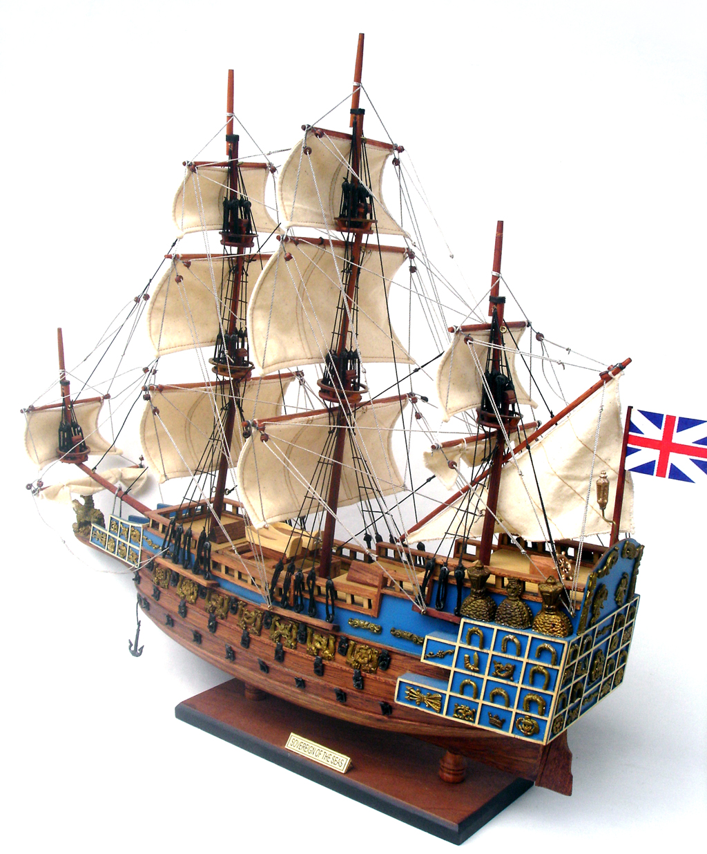 Thuyền gỗ trang trí SOVEREIGN OF THE SEAS - 40cm