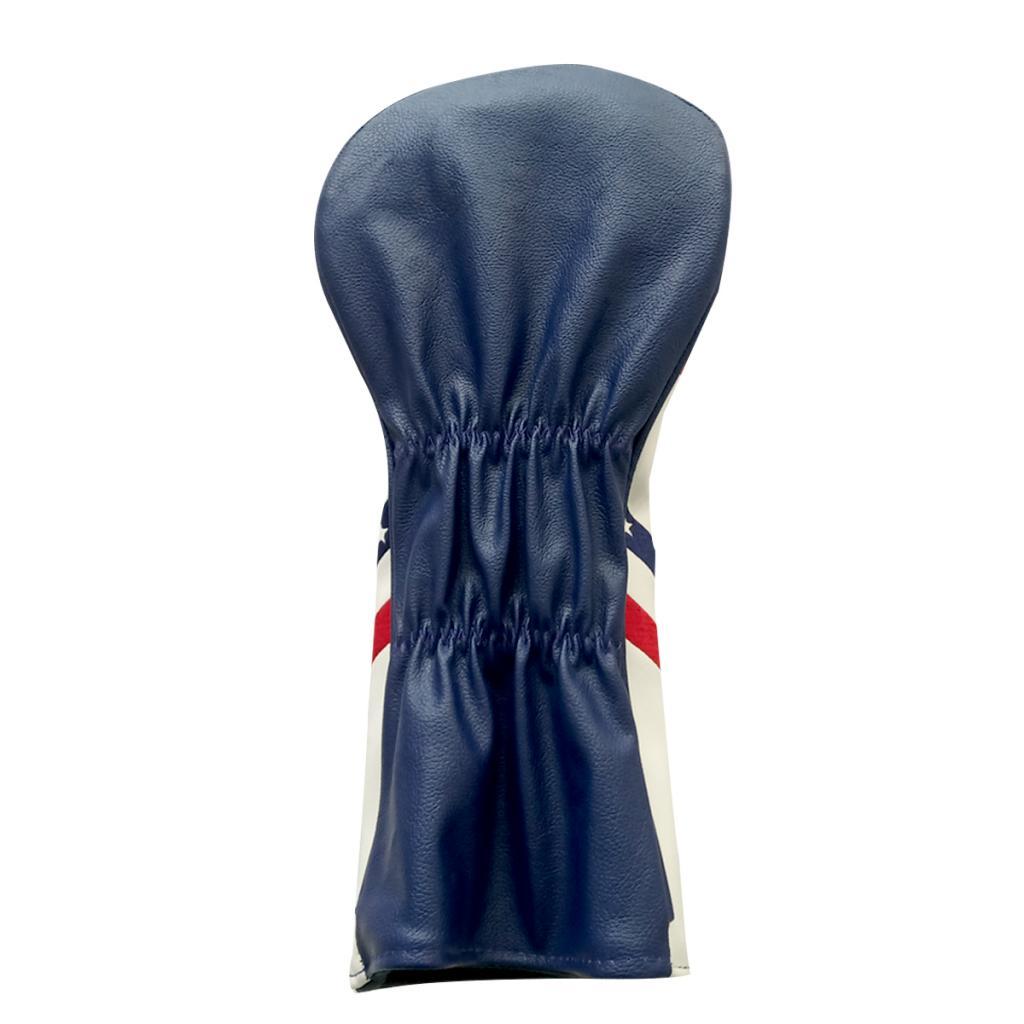 Golf Club Head Cover No. 1 Wood Driver Headcover Guard With Number Tag