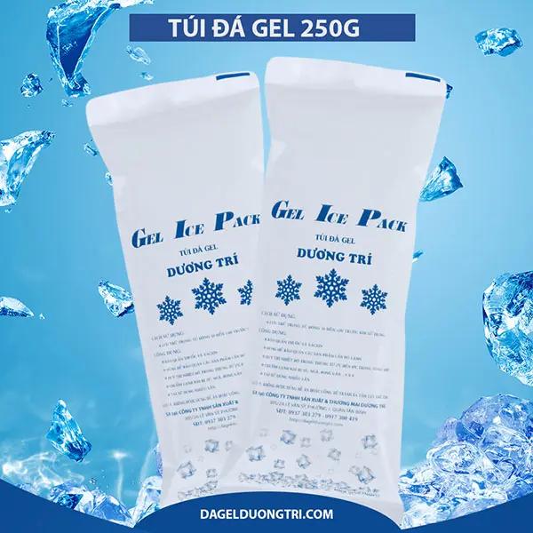 Combo 5 Túi Đá Gel 250g Đá Khô Giữ Lạnh Bảo Quan Thực Phẩm, Sữa Mẹ, Y Tế