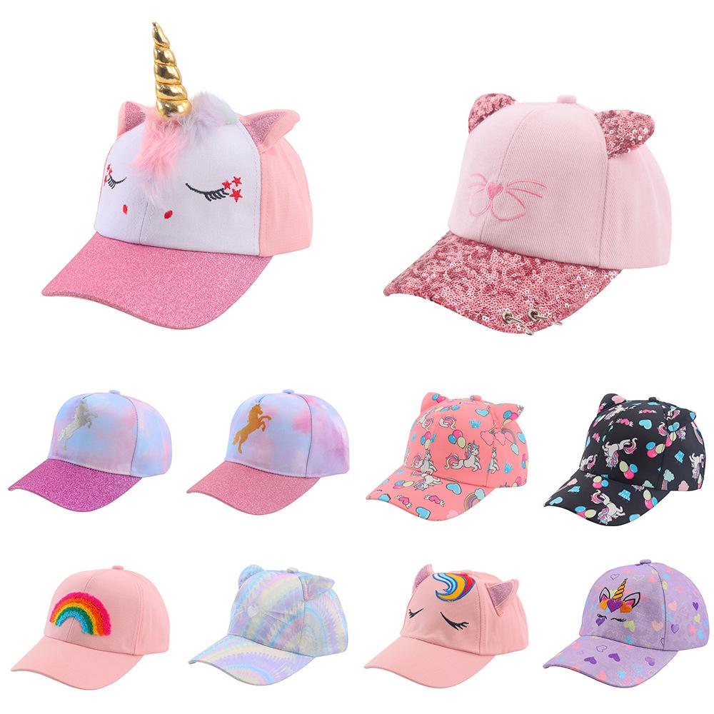 Mới 2023 Trẻ em mùa hè Mũ bóng chày Trẻ em Sun Mat Cotton Điều chỉnh các chàng trai Visor Visor Hat UV Bảo vệ Thể thao Golf Cap Color: 08