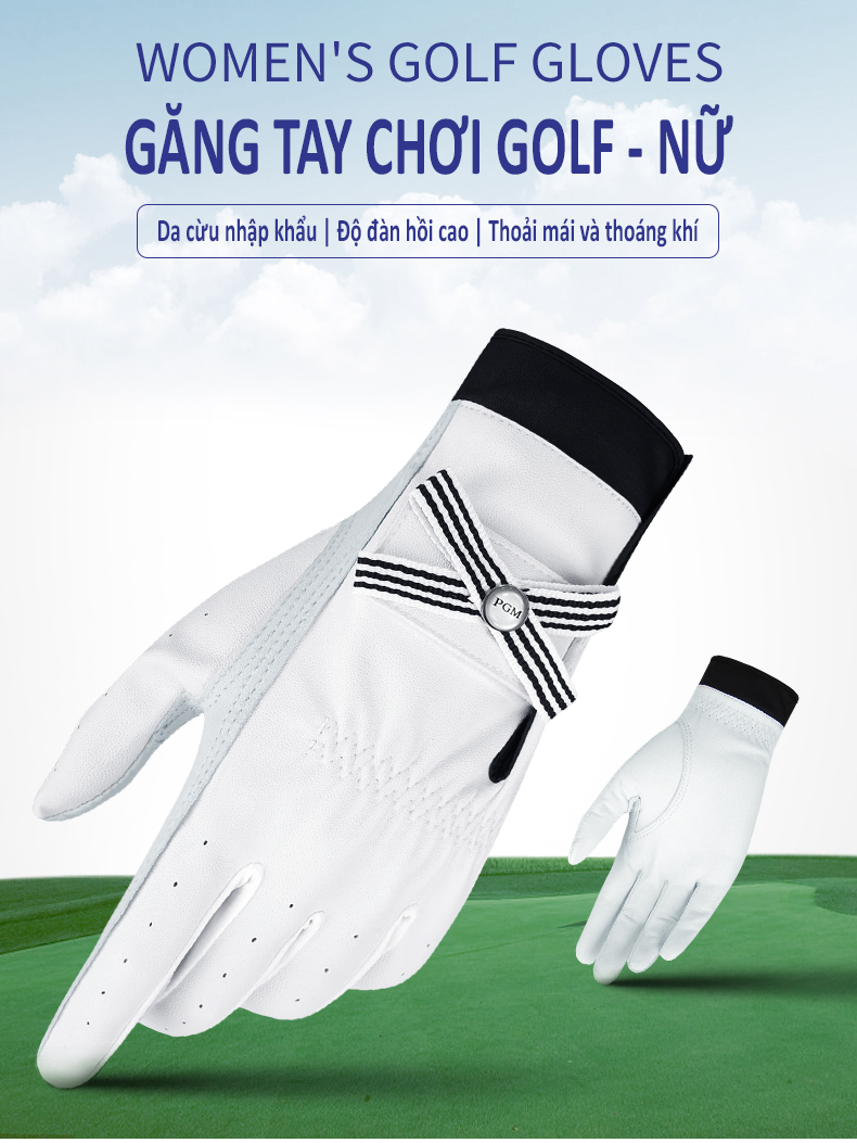 Găng Tay Golf Nữ - PGM Women Golf Gloves - ST027