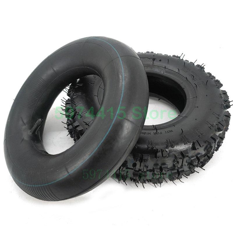 Lốp 4.10-6 Lốp Ống Bên Trong Lốp Ngoài Thích Hợp Cho Atv Go Kart Mini Quad 47cc 49cc Tuyết Lốp Xe Máy Color: out tyre inner tube