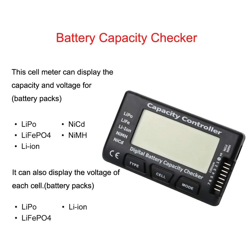 Chỉ báo kiểm tra kiểm tra dung lượng pin kỹ thuật số