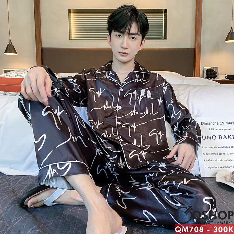 Bộ đồ pijama quần dài, tay dài mẫu mới QSHOP QM708