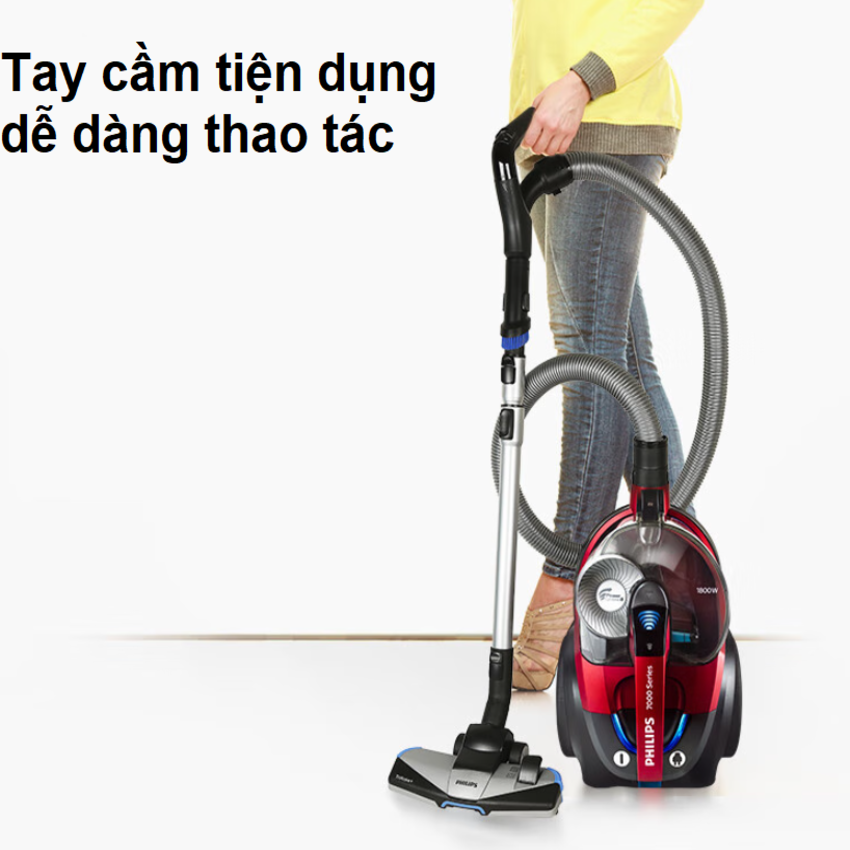 HÀNG CHÍNH HÃNG - Máy hút bụi không túi cao cấp Philips PowerPro Expert FC9735/81