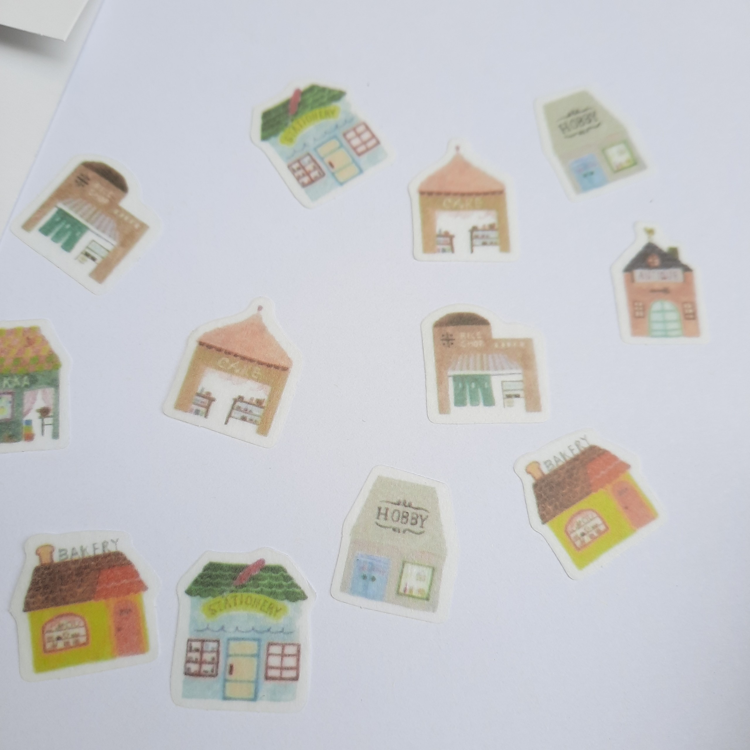 Bộ 32 Sticker Hình Dán Mini Ngôi Nhà