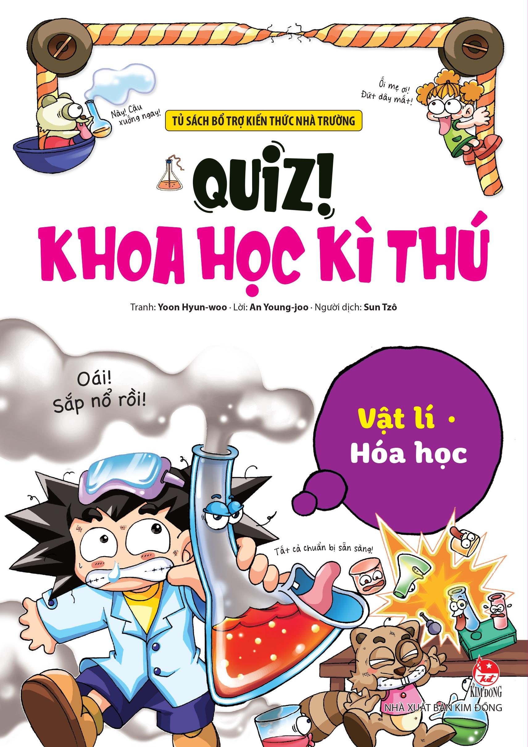 Sách - Quiz! Khoa Học Kì Thú - Vật Lí-Hóa Học
