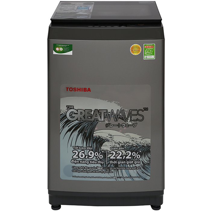 Máy Giặt Cửa Trên Toshiba AW-K1005FV-SG - Hàng Chính Hãng - Chỉ Giao tại Hà Nội
