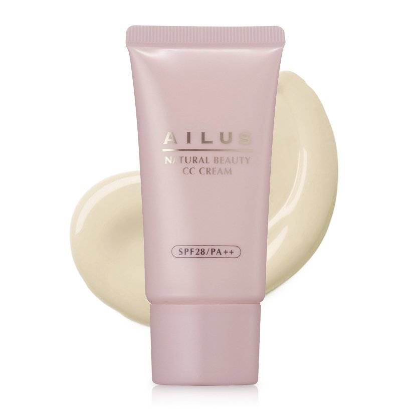 Kem Nền Trang Điểm Naris Cosmetic Ailus Natural Beauty CC Cream SPF28/PA++  30g – Hàng Chính Hãng