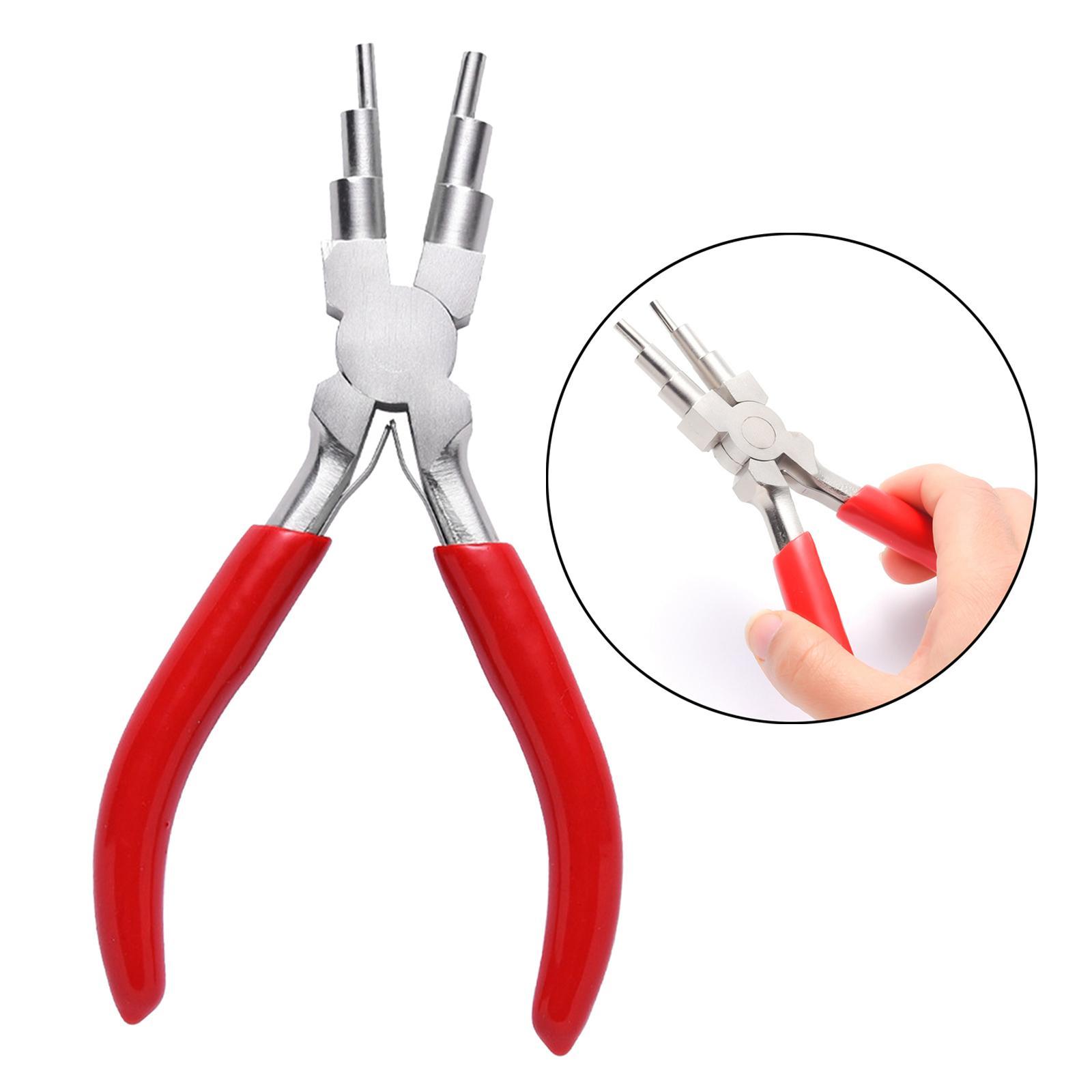2 Pieces Heavy Duty Bail-Making Pliers for Bailing Jewelry Making Crafting