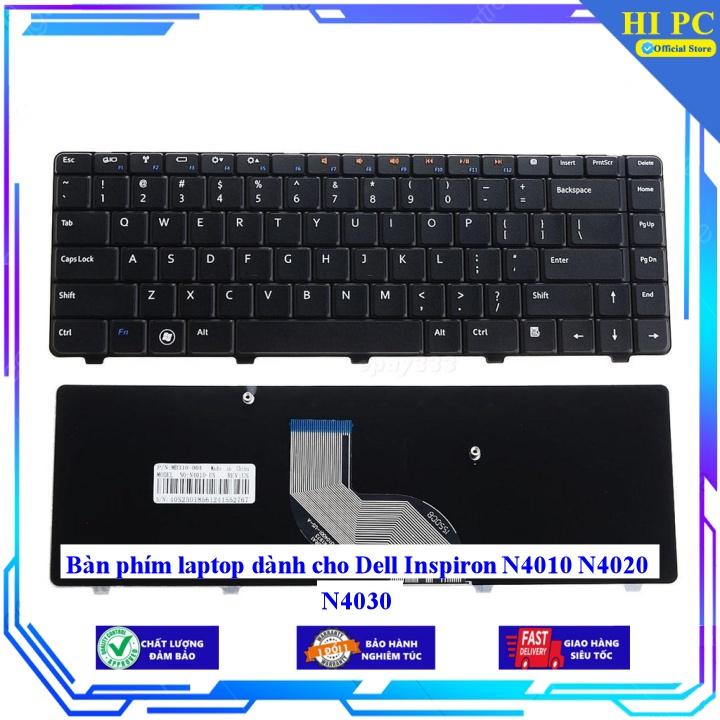 Bàn phím laptop dành cho Dell Inspiron N4010 N4020 N4030 - Phím Zin - Hàng Nhập Khẩu