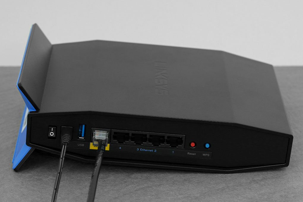 Bộ Phát Sóng Wifi Router Chuẩn Wifi 6 Băng Tần Kép Linksys E7350AH Đen - Hàng chính hãng