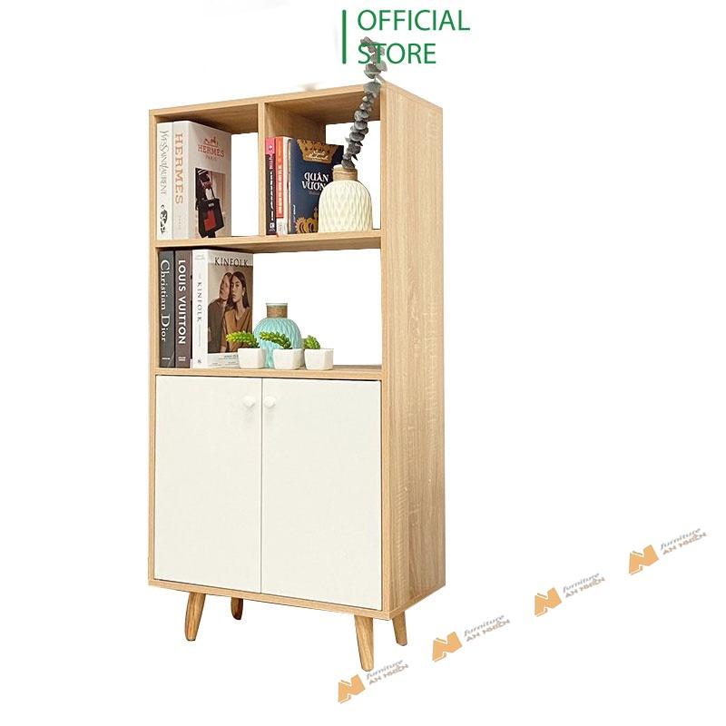 Made in VN Tủ Sách Đa Năng , Tủ Chứa Đồ AN022 gỗ mdf 17mm công ty Mộc Phát độ bền trên 30 năm