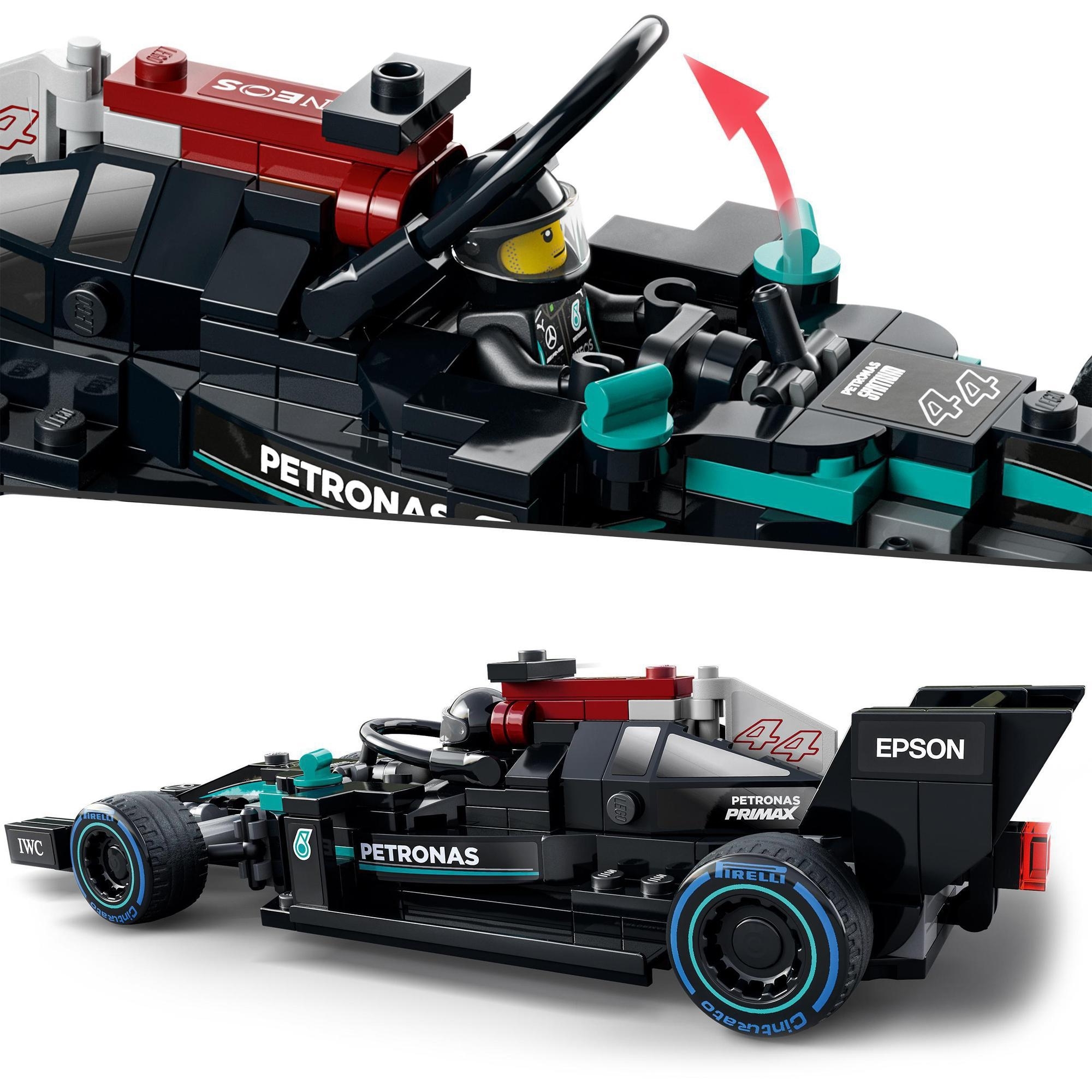 LEGO Speed Champions 76909 Siêu Xe Mercedes-AMG F1 W12 E Performance &amp; Mercedes-AMG Project One (564 chi tiết)