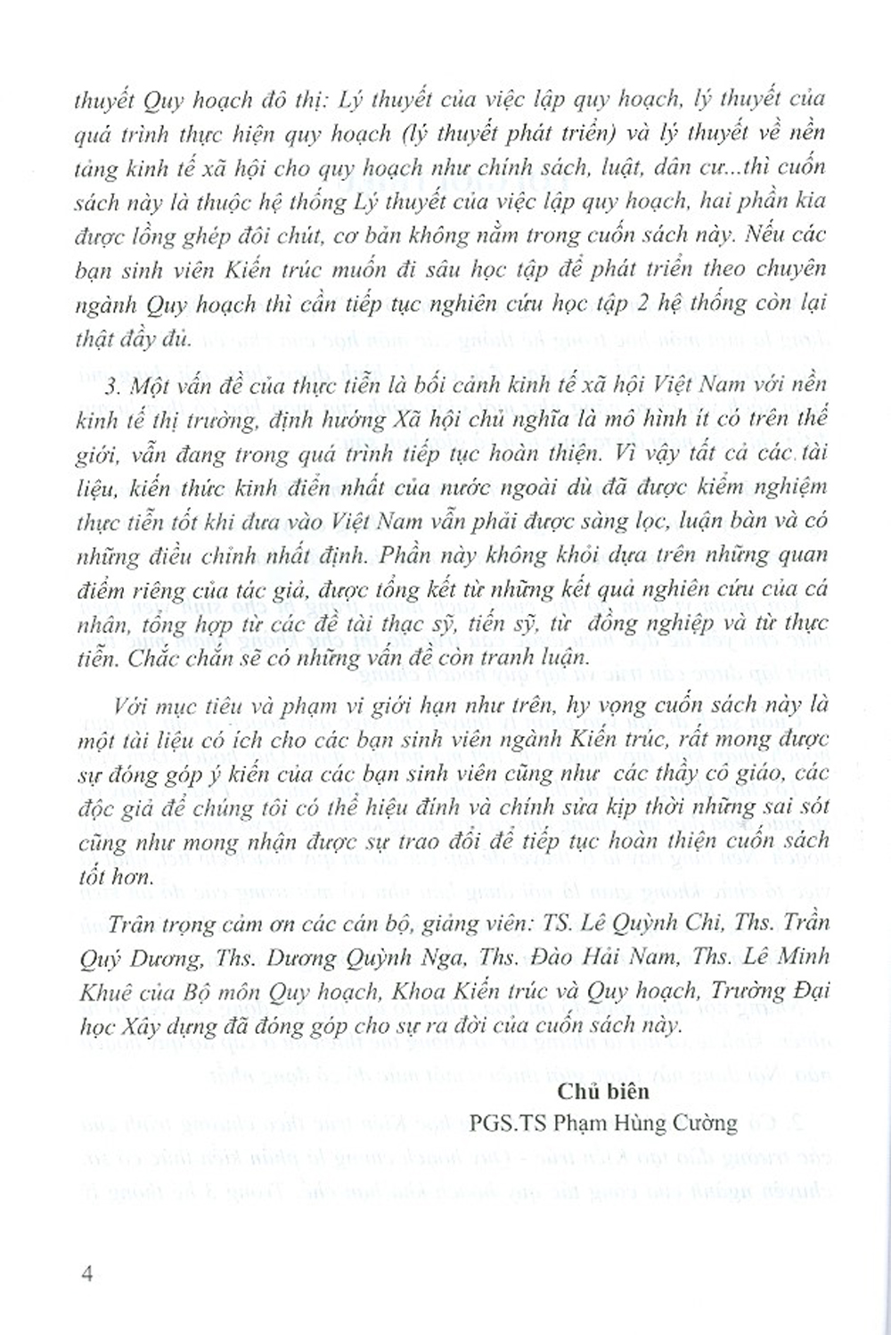 Quy Hoạch Đô Thị (Giáo Trình Dành Cho Sinh Viên Chuyên Ngành Kiến Trúc)