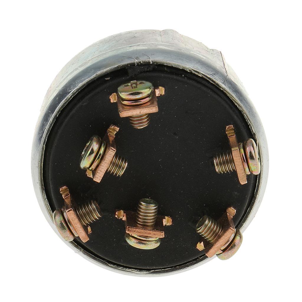 1 Piece 3 Position and 1 Piece 6 Terminal Universal Ignition Switch Locks with Start Keys