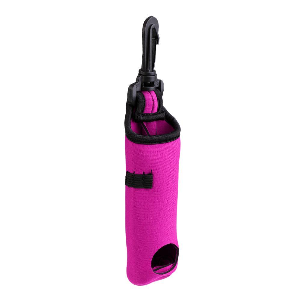 Portable Neoprene Golf Balls Tees Holder Carry Bag Carrier Pouch Waist belt pocket