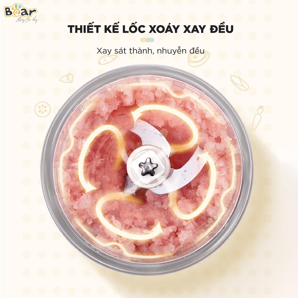 Máy xay ăn dặm 0,6L Bear B06V1 - Đa năng, tiện dụng cho bé - Hàng nhập khẩu