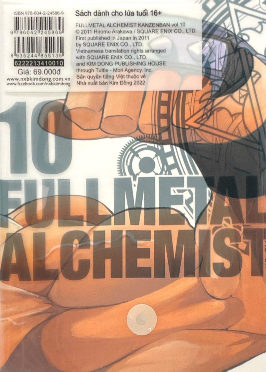 Fullmetal Alchemist - Cang giả kim thuật sư - Fullmetal Edition - Tập 10