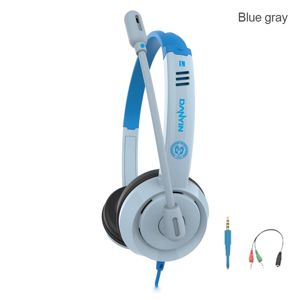 Có Dây 3.5Mm Stereo Trẻ Tai Nghe Tai Nghe Chơi Game Dễ Thương Cho Trẻ Em Laptop Máy Tính PC Tai Nghe Chụp Tai Có Micro Trực Tuyến Đẳng Cấp
