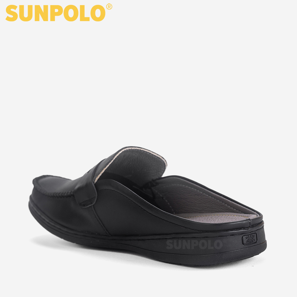 Dép Sapo Nam Da Bò SUNPOLO SPO197