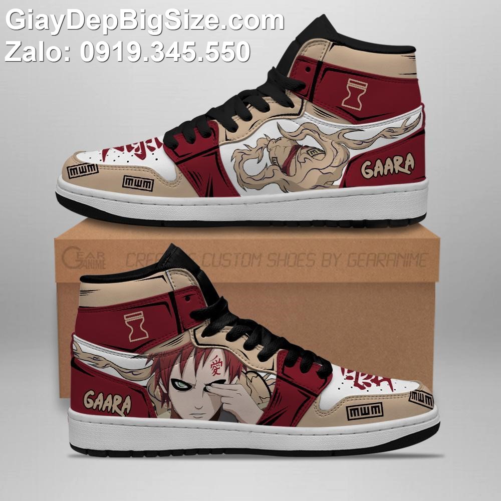 Giày thể thao custom nhân vật anime cỡ lớn 45 46 47 48. Big size custom sneakers for wide feet (One Piece, Naruto...)