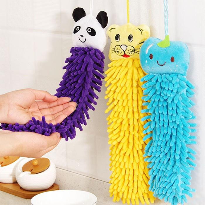 COMBO 2 KHĂN LAU TAY SAN HÔ HÌNH THÚ CƯNG NGỘ NGHĨNH SIÊU THẤM HÚT