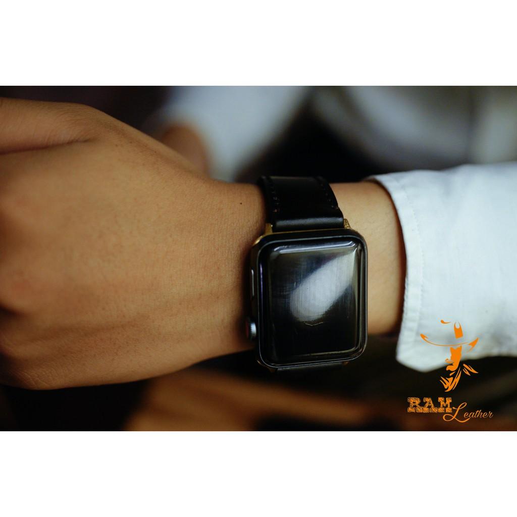 DÂY APPLE WATCH DA BÒ THẬT-CHÍNH HÃNG RAM LEATHER