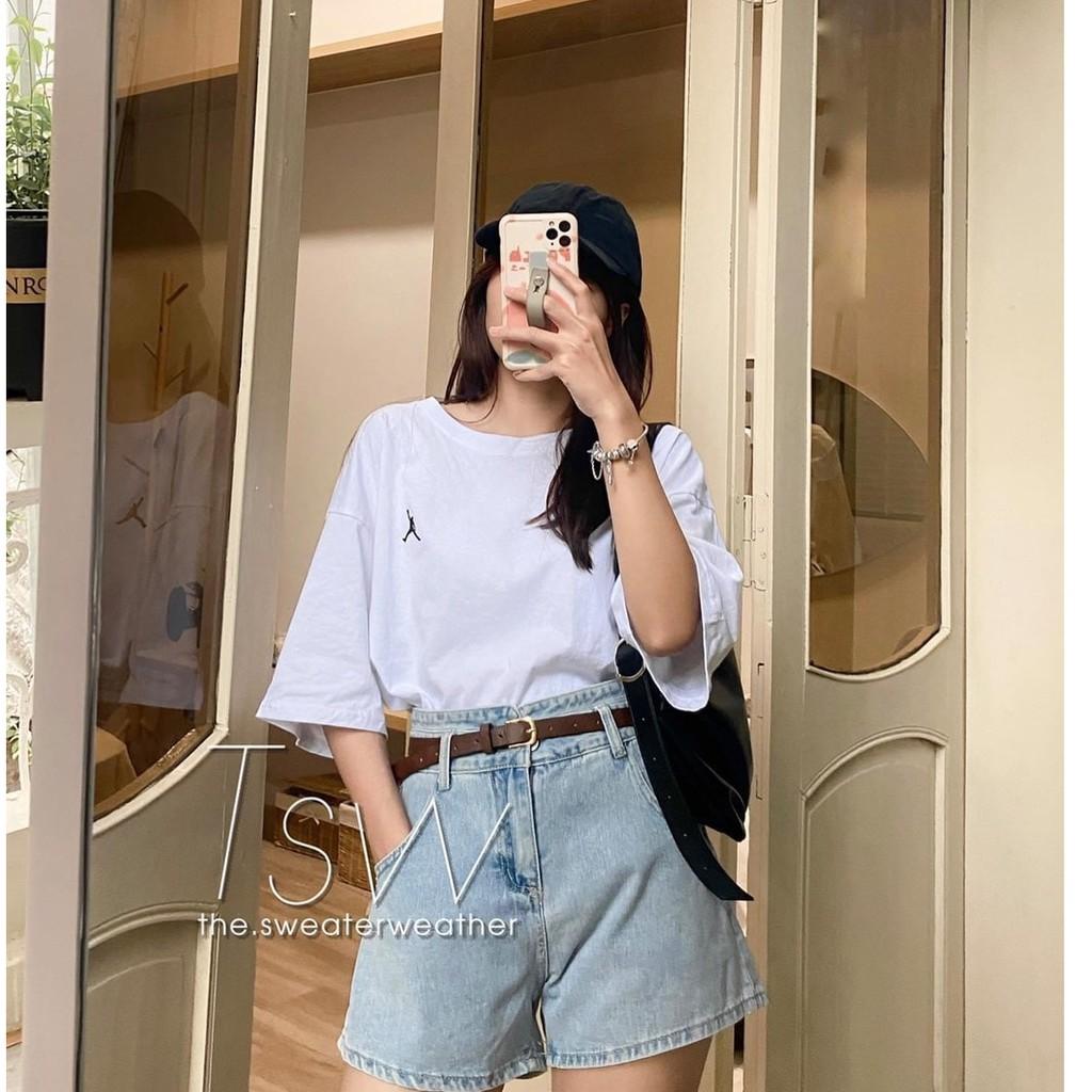 Áo Thun Nữ Logo Thể Thao Năng Động