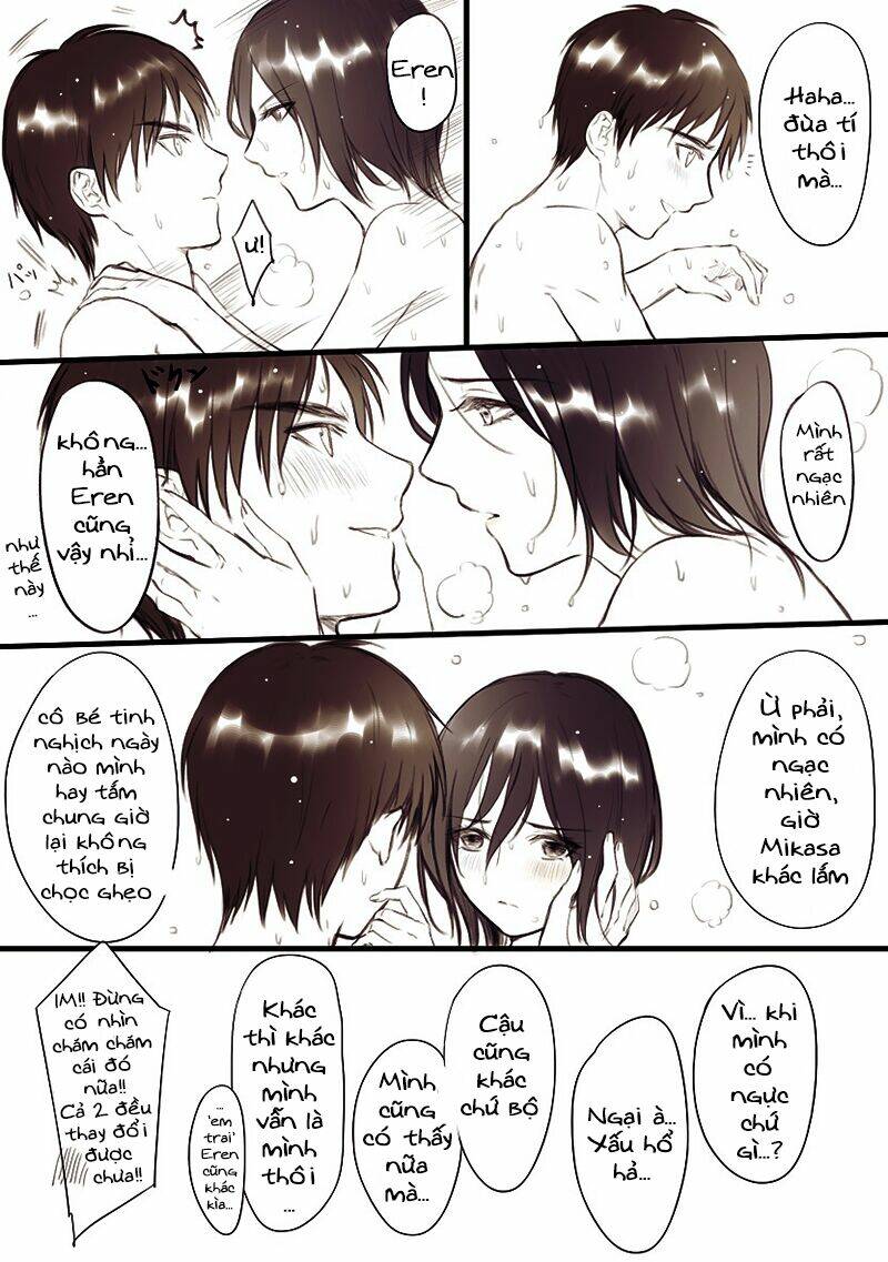 tấn công người khổng lồ - doujinshi our night chapter 2 6