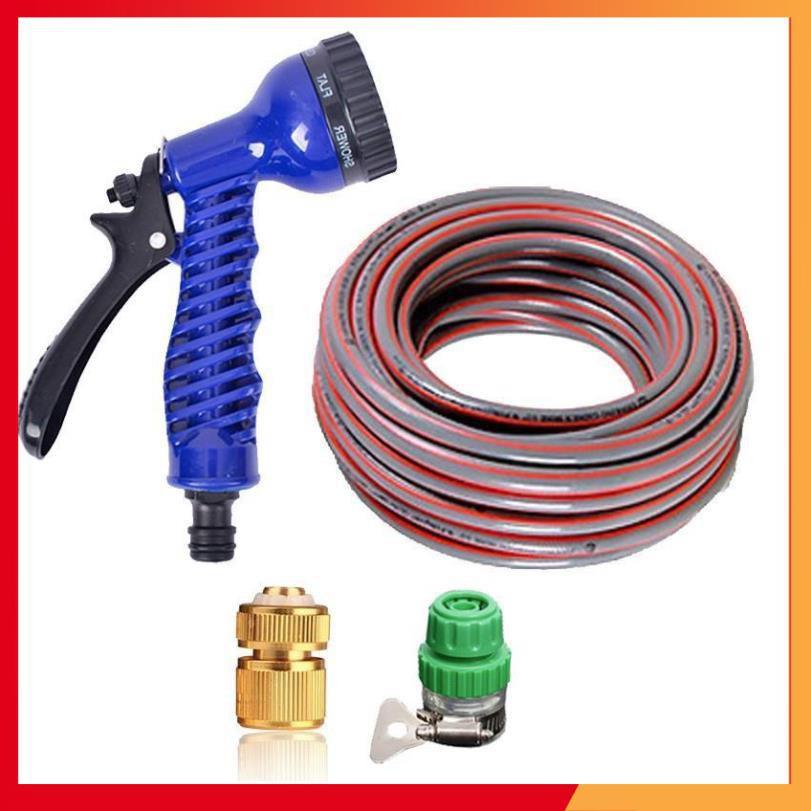 Bộ dây vòi xịt rửa xe, tưới cây, dọn dẹp nhà cửa 20m  206843