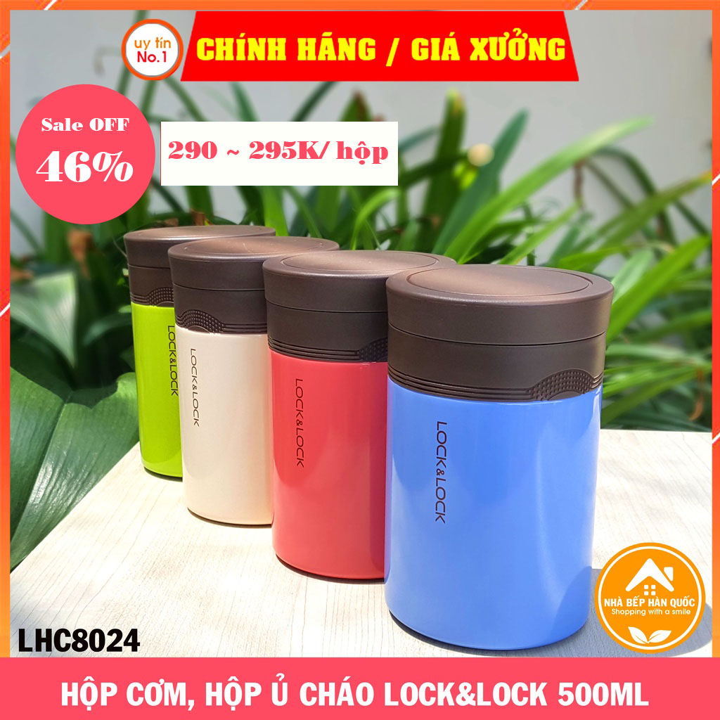 Hộp cơm giữ nhiệt bình Column Food Jar 500ml LHC8024 chính hãng