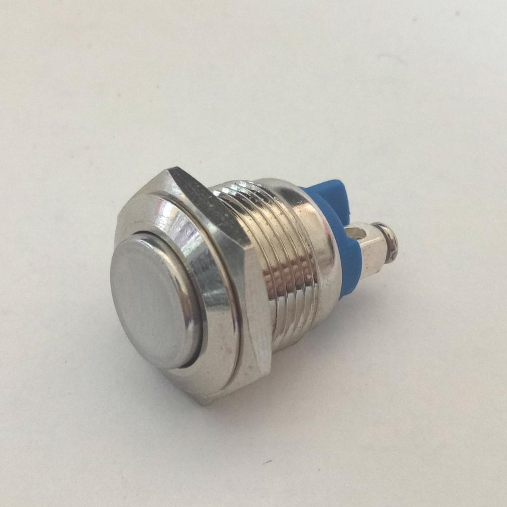 16 Mm Chống Nước Kim Loại Công Tắc Nút Nhấn Nút Khởi Động