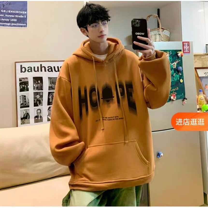 Áo Hoodie Nam Nữ Form Rộng Có Nón Dây Kéo Họa Tiết Chữ HOPE Phối Chuông Chất Liệu Nỉ Bông Mềm Min Dày Dặn