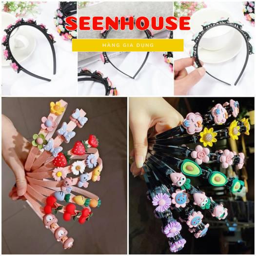 Bờm Kẹp Tóc Trái Cây Siêu Cute (8 Kẹp) seenhouse