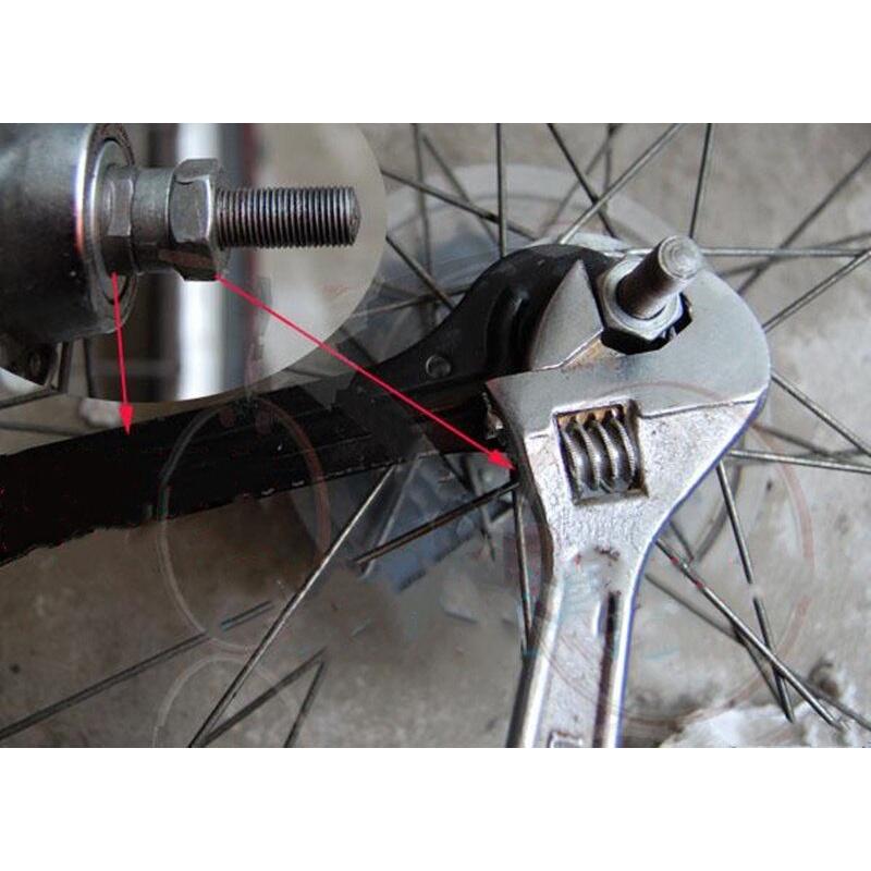 Carbon Steel Bike Cycle Head Open End Axle Hub Cone Wrench Spanner Bicycle Repair Tool
