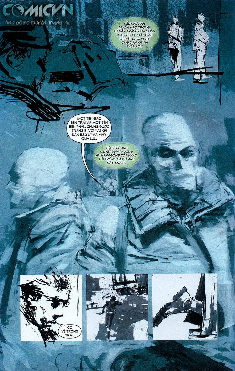 metal gear solid - vũ trang nguyên kim chapter 1.1 13