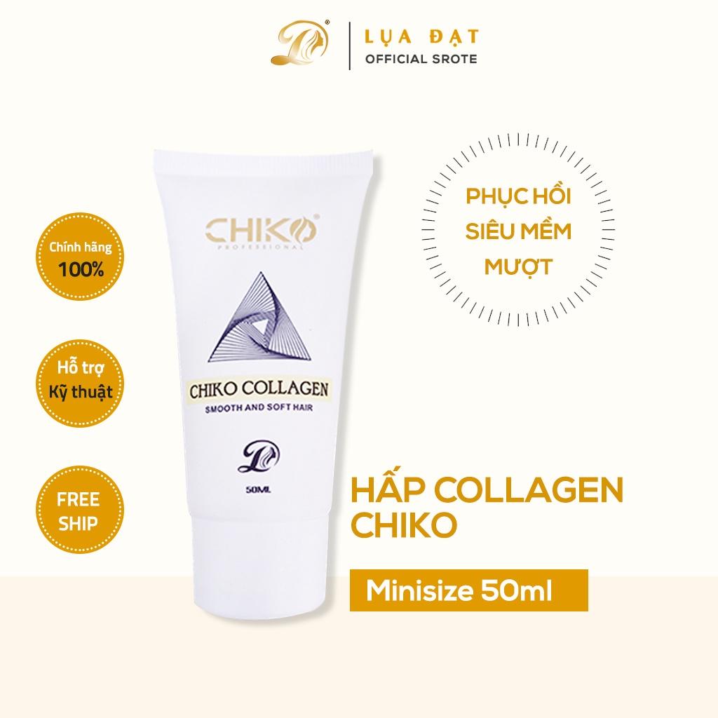 Dầu Hấp COLLAGEN siêu mượt CHIKO- 50ml