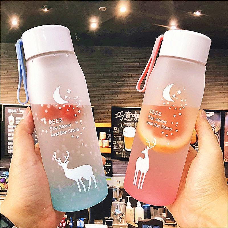 Bình đựng nước hình hươu 600ml