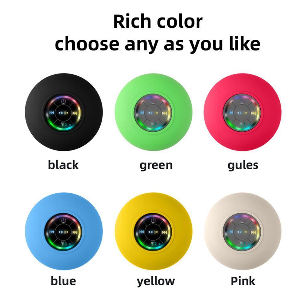 Loa Bluetooth Mini Bluetooth Audio Audio Loa không dây LIGHT RGB LIGHT CHO ĐIỆN