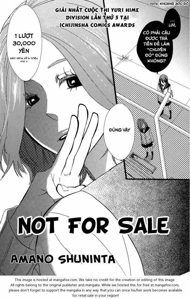 not for sale chapter 1 2