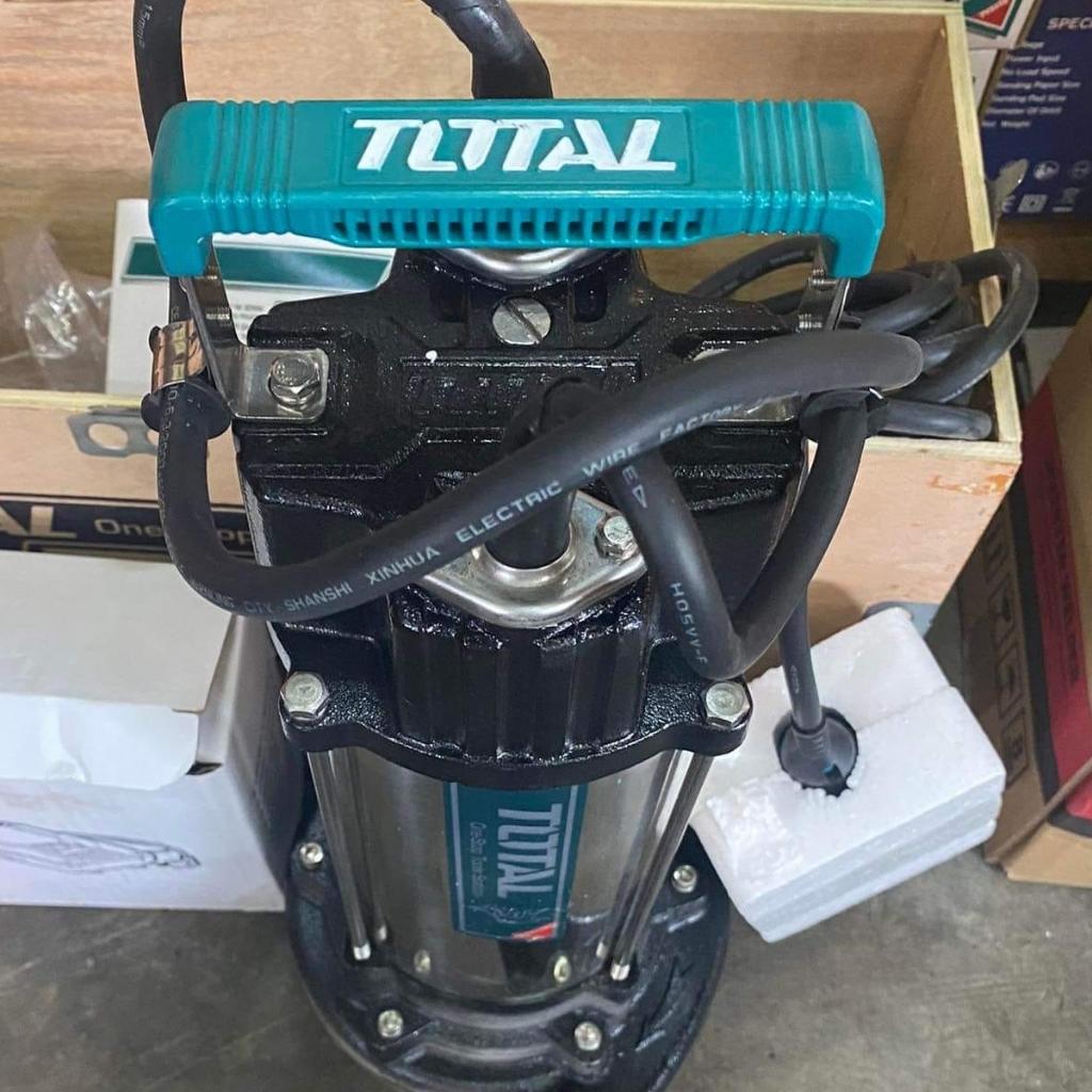 MÁY BƠM CHÌM NƯỚC THẢI BH 3 THÁNG 2200W TOTAL TWP7220026 - HÀNG CHÍNH HÃNG