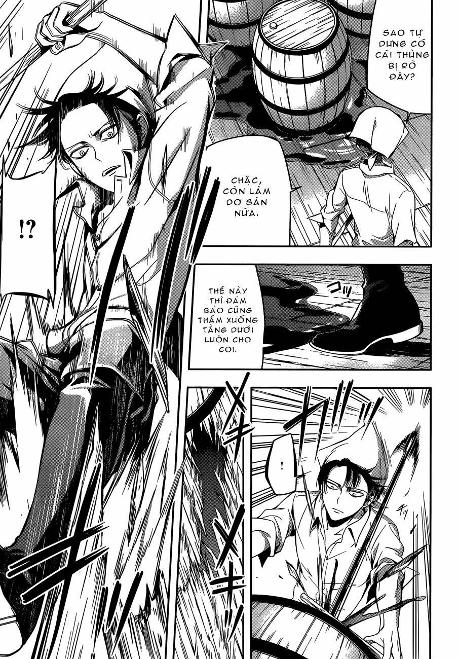 gã côn đồ thế giới ngầm và đội trưởng quân trinh sát chapter 6.5 5
