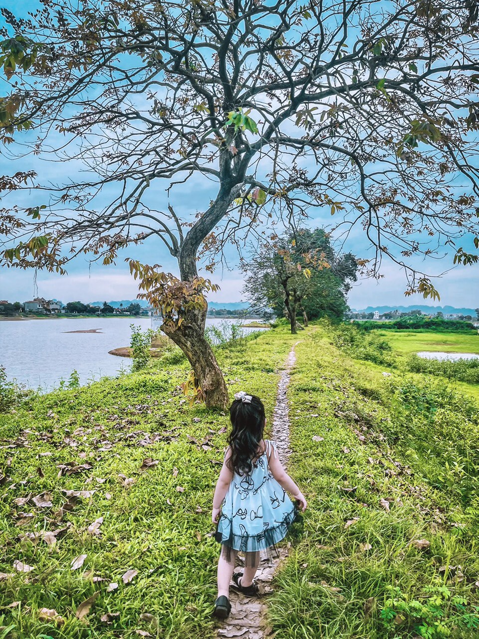 Váy yếm lụa đuôi cá tutu Lennco