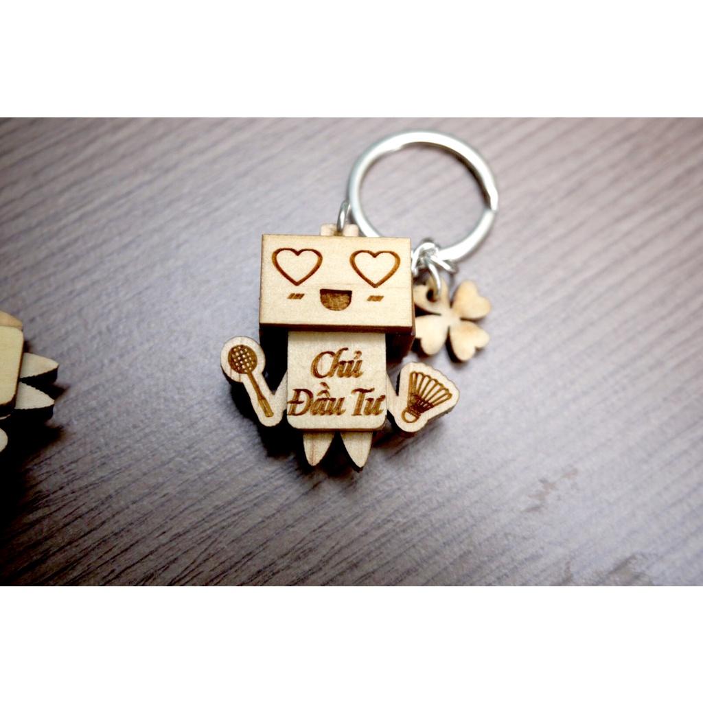 Danbo Đánh Cầu Lông, Danbo badminton Có KHẮC tên
