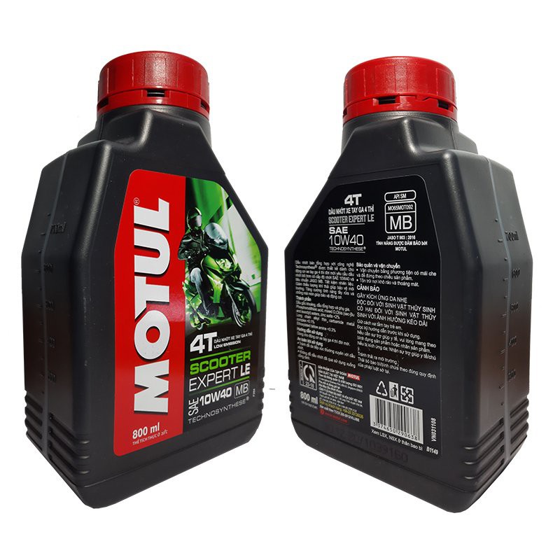 Nhớt Motul Xe Tay Ga Scooter Expert Le 10W40