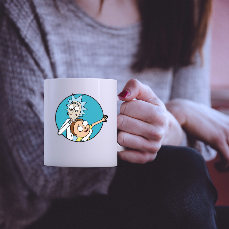 Rick and Morty - Single Sticker hình dán lẻ