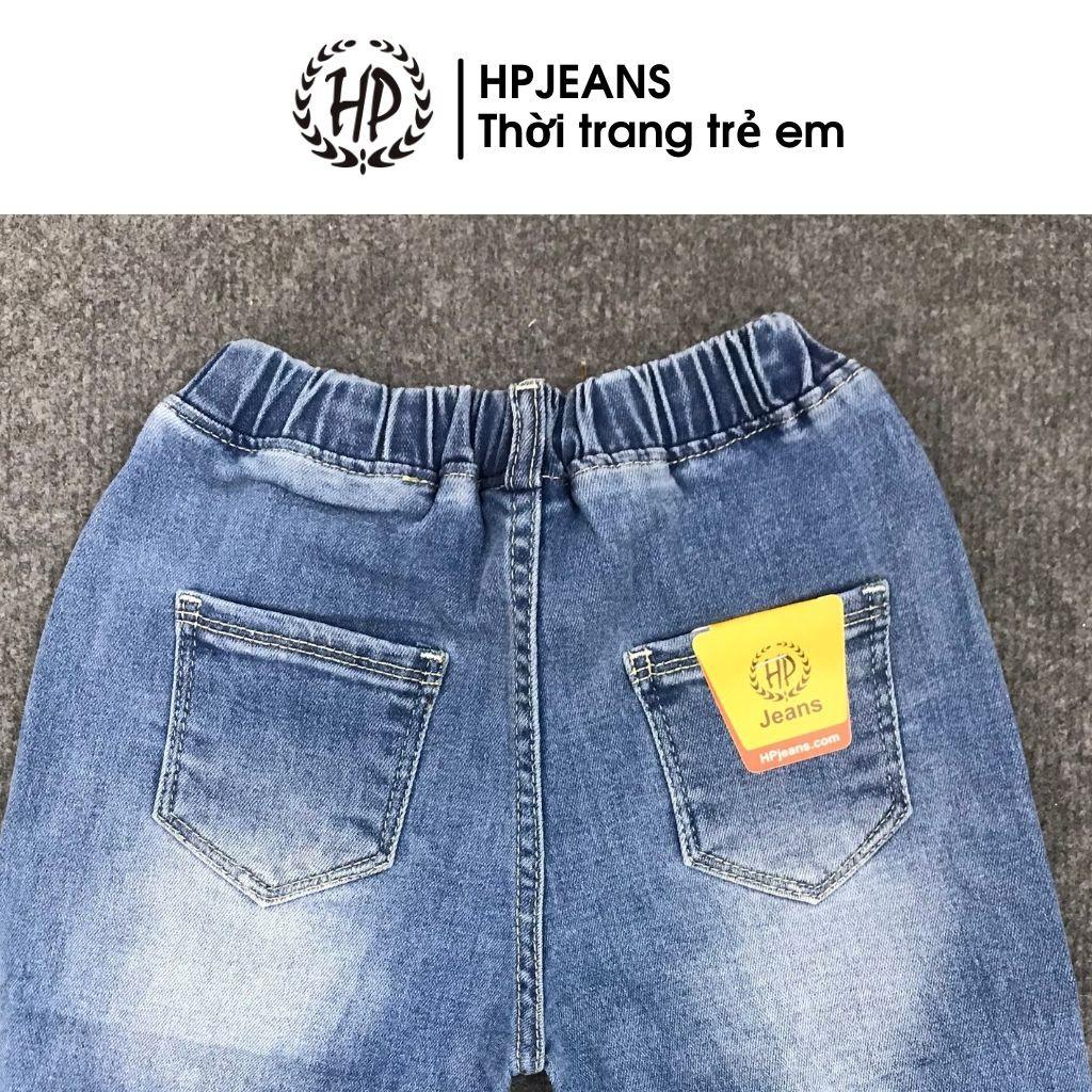 Quần Jean Bé Trai HPJEANS121 Quần Bò Bé Trai HP Jeans Chất Liệu 100% Cotton Cao Cấp Cho Các Bé Từ 3 Đến 5 Tuổi